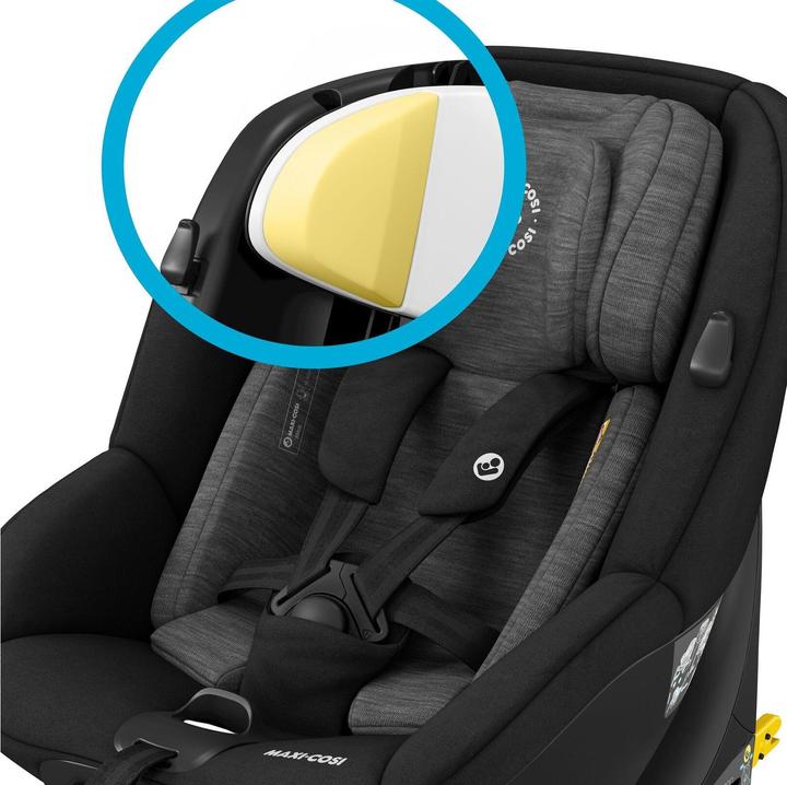 Actual product image Maxi-Cosi Mica Authentic Black (Reboarder, ECE R129/i-Size Standard)