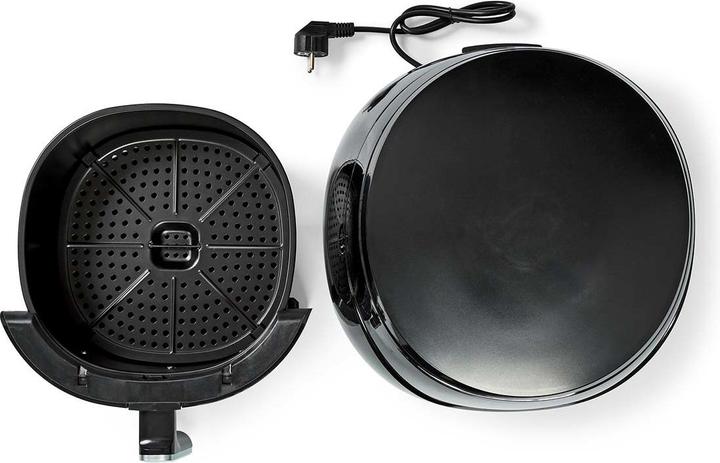 Produktbild Nedis Hot Air Fryer 4.6 l Timer: 60 min Digital Black (EU-Stecker)