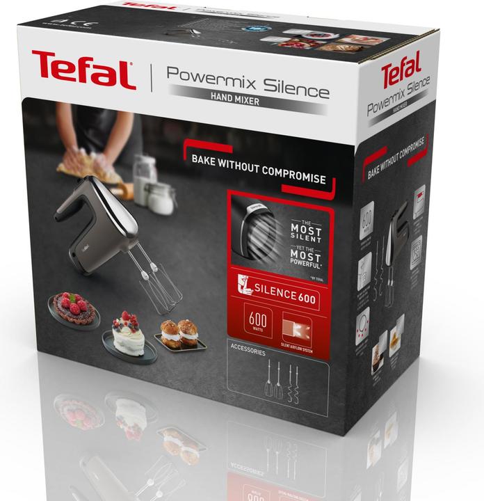 Actual product image Tefal Hand blender HT650E Power Mix Silence (600 W)