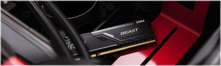Actual product image Kingston FURY Beast (1 x 16GB, 3200 MHz, DDR4-RAM, DIMM)