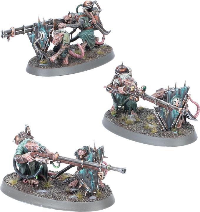 Produktbild Games Workshop Warhammer AoS - Skaven Jezzails ŕ Malepierre (Kunststoff)