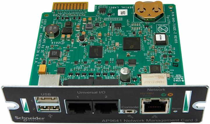 Actual product image APC UPS Network Management Card 3 (Environmental Monitoring) AP9641
