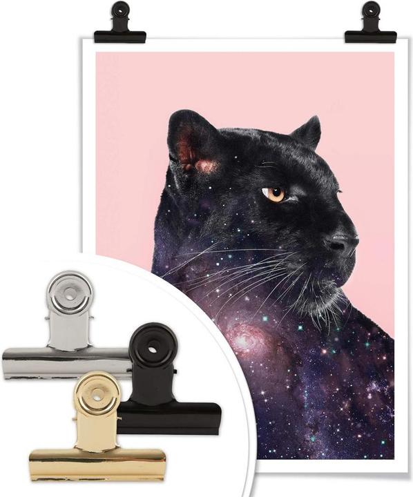 Actual product image Trenddeko Loose - Galaxy Panther (24 x 30 cm)