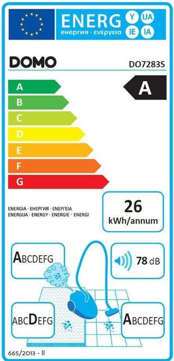 Label énergétique Domo Do7283s