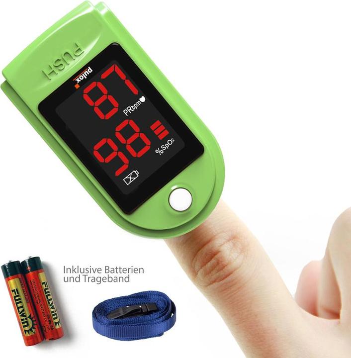 Produktbild Pulox Pulsoximeter PO-100 grün