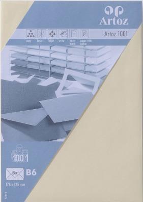 Actual product image Artoz 1001 Envelopes chamois, 100gm² (B6, 5 x)