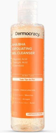 Image du produit Dermocracy (AHA/BHA) Gel nettoyant exfoliant 200ml (Mousse, 200 ml)