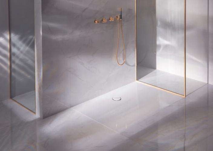 Actual product image Bette Floor Side shower tray 3386, 140x100cm