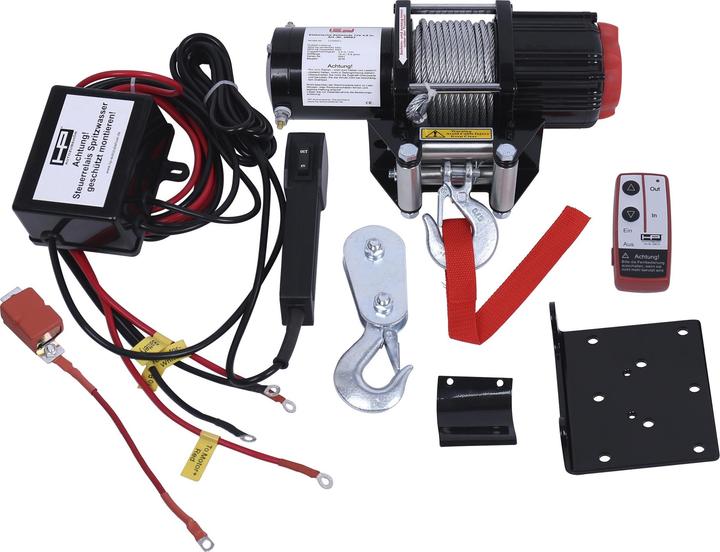 HP Autozubehör Motor-Seilwinde Profi