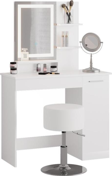 Produktbild Vicco Julia mit Hocker und Beleuchtung (90 x 38 x 138 cm)