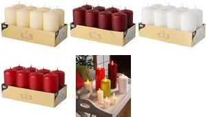 Image du produit Papstar Stumpenkerzen (8 pcs)