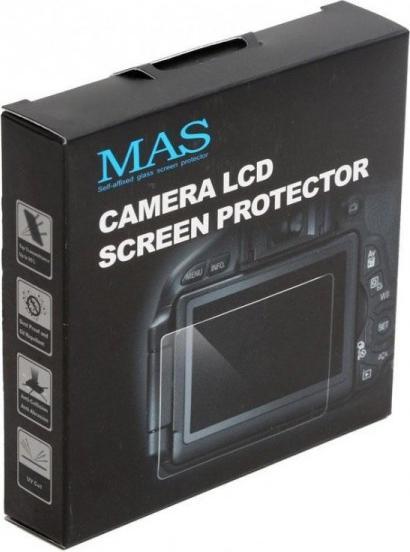 Actual product image MAS Sony 6000/6100/6300/6400/6600/5000/5100/3000/NEX 5N - LCD protection glass AR (Screen protector, 3000, 6300, 6600)