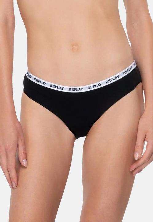 Actual product image Replay Women's pants with logo waistband 2-pack (XL, pack of 2)