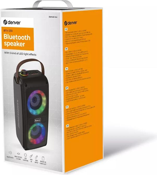 Produktbild Denver BTV-230 (7 h, Batteriebetrieb)