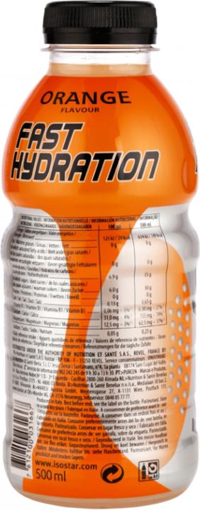 Actual product image Isostar liq Orange Petfl 500ml (Orange, 1 x)