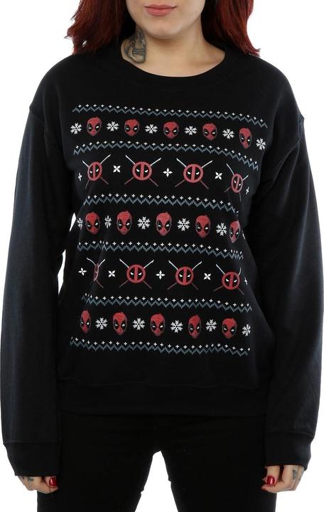 Image du produit - Sweat DEADPOOL CHRISTMAS - Femme (L)