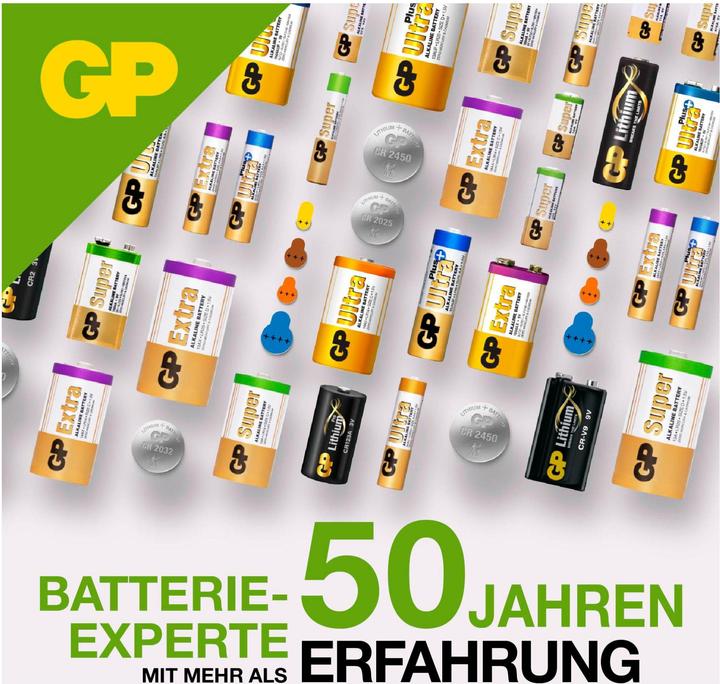 Actual product image GP Batteries Battery A76 (LR44) - 5 pieces (5 pcs., LR44, 105 mAh)