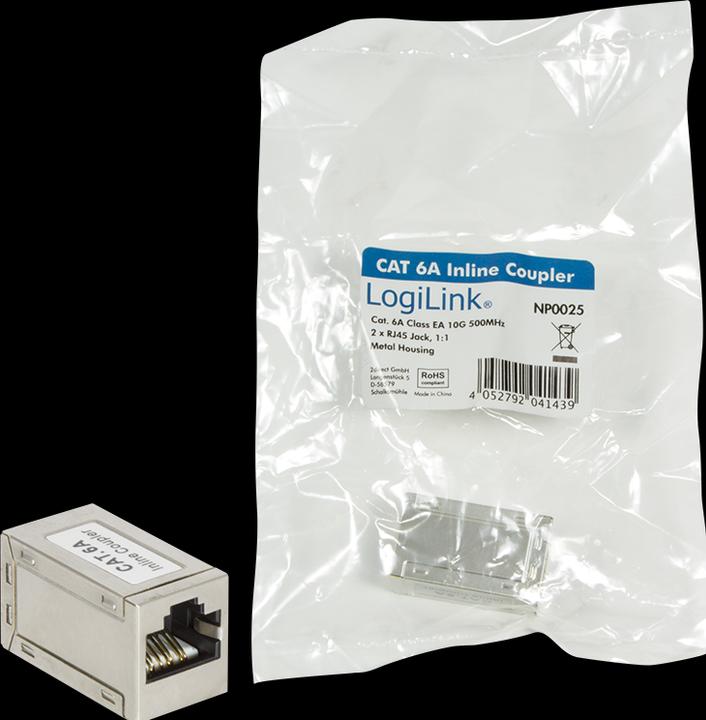 Actual product image LogiLink Patch cable connector (Network coupling)