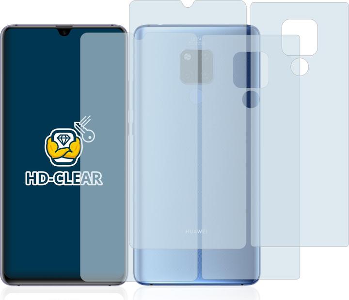 Productafbeelding BROTECT Schermbeschermer Clear (2 Stuk, Huawei Mate 20 X)