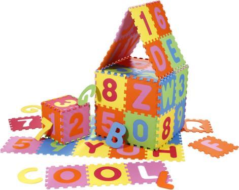 Immagine prodotto Knorrtoys Alfabeto e numeri (30 x 30 cm)