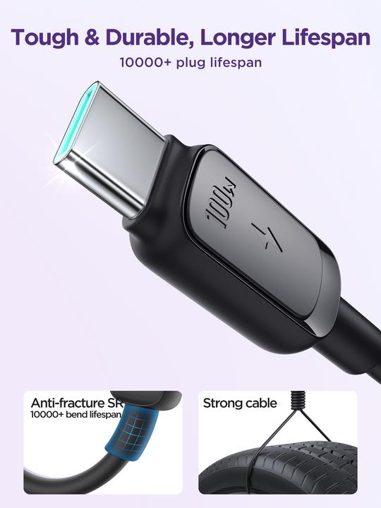 Produktbild Joyroom USB Typ C – USB Typ C (1.20 m, USB 3.0)