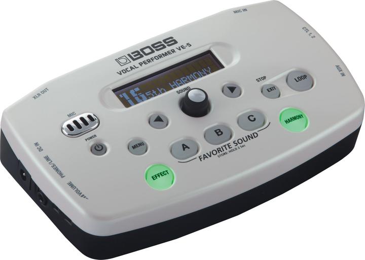 BOSS VE-5 Vocal Processor (Delay (echo), Reverb (reverb))