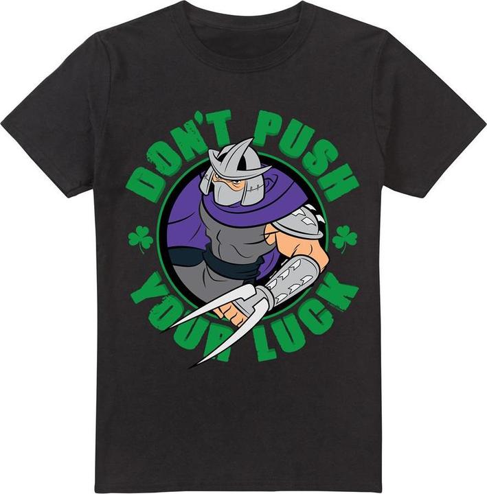 Actual product image Teenage Mutant NT Mens Luck Shredder St Patricks Day T-Shirt (S)