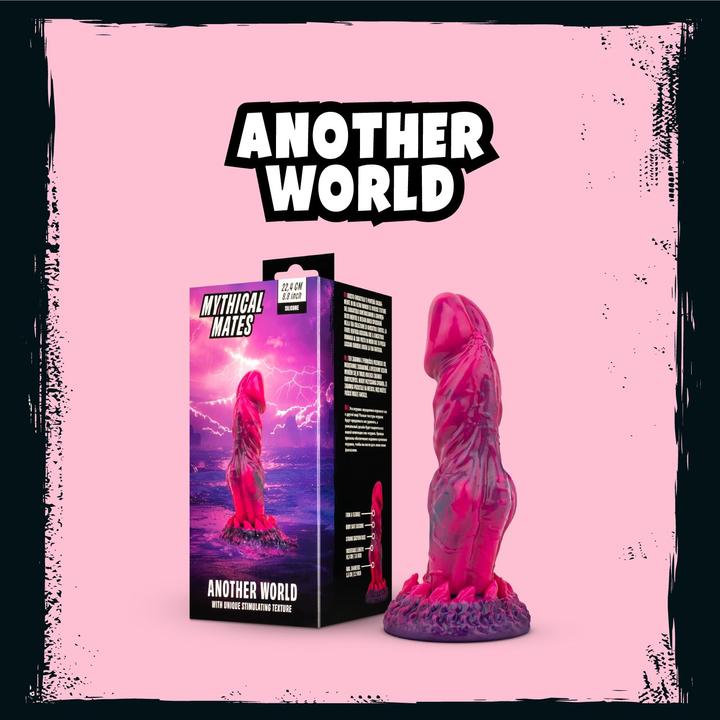 Produktbild Mythical Mates Another World Dildo Pink & Lila