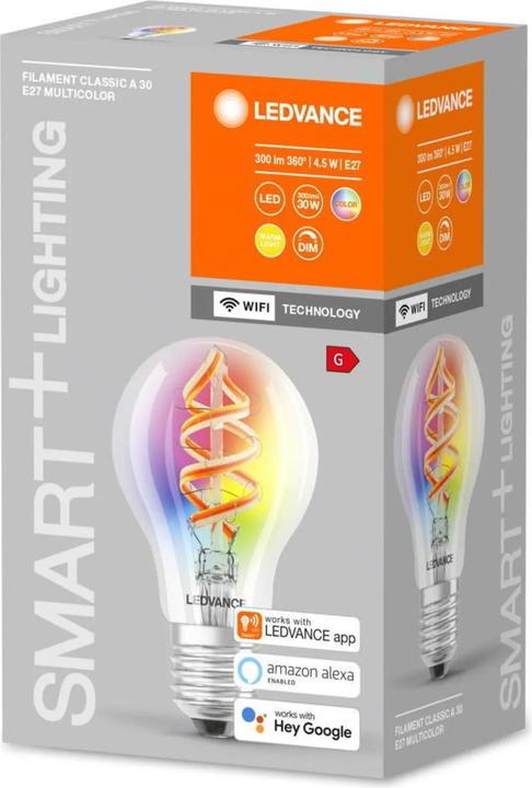 Actual product image Ledvance Smart+ (E27, 4.50 W, 300 lm, 1 x, G)