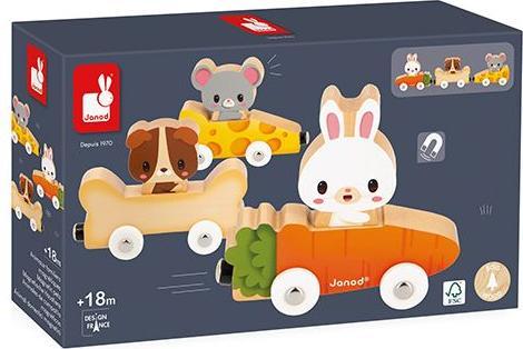 Actual product image Janod Magnetic pets