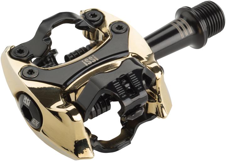 Produktbild iSSi Flash III Pedal SPD (Triple Bearing). Bullion Gold.