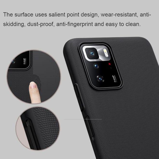 Image du produit Nillkin Série bouclier super dépoli (Xiaomi Redmi Note 10 Pro 5G)