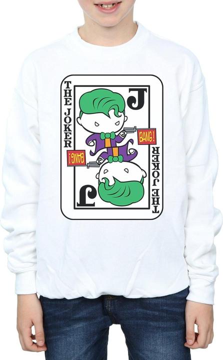 Produktbild Chibi Joker Playing Card Sweatshirt Jungen (128)