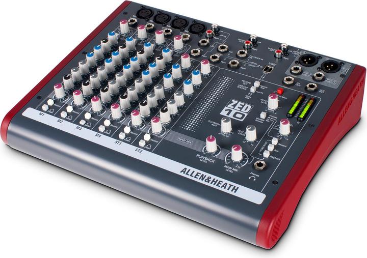 Actual product image Allen & Heath ZED-10 analoog mengpaneel (Studio- and Livemixer)