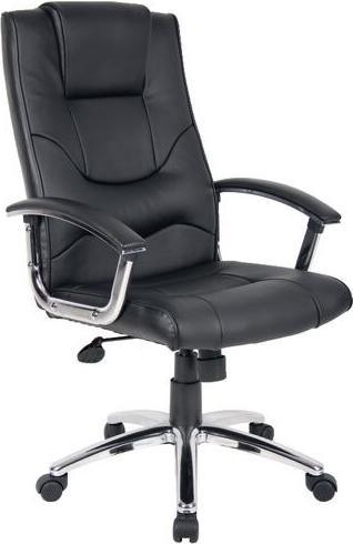 Image du produit Realspace Fauteuil de direction Rotterdam simili cuir noir