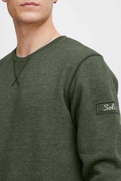 Immagine prodotto Solid Trip Felpa Maglione Pullover Da Uomo Con Girocollo Fodera In Pile (M)