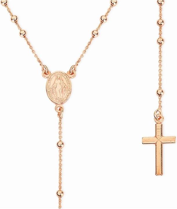 Amen Rosary Classic Cross Halskette (Silber 925, 50 cm)