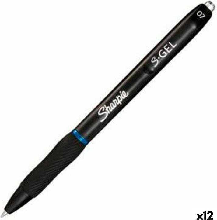 Sharpie Gelschreiber (Silber, Blau, 1 x)