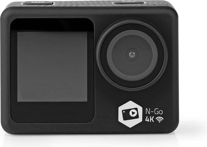 Immagine prodotto Nedis Action Cam | 4K@30fps | 16 MPixel | Impermeabile fino a: 30.0 m | 90 min | Wi-Fi | App disponibile (30p, WiFi)
