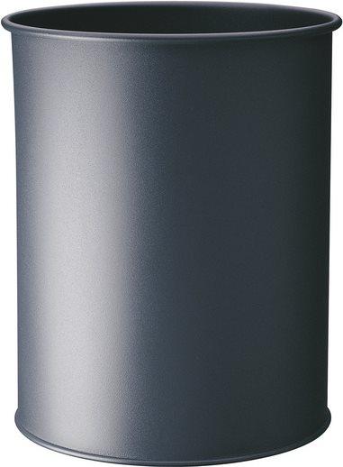 Actual product image Durable Wastepaper bin metal 15L round 1 pc 330123 (15 l)