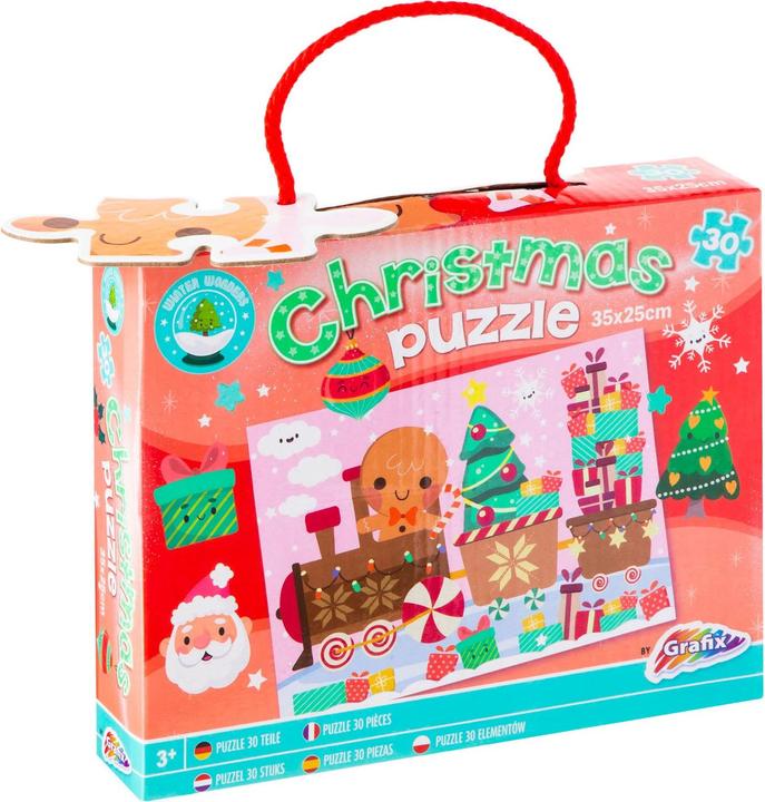 Actual product image Grafix Christmas puzzle (30 pieces)