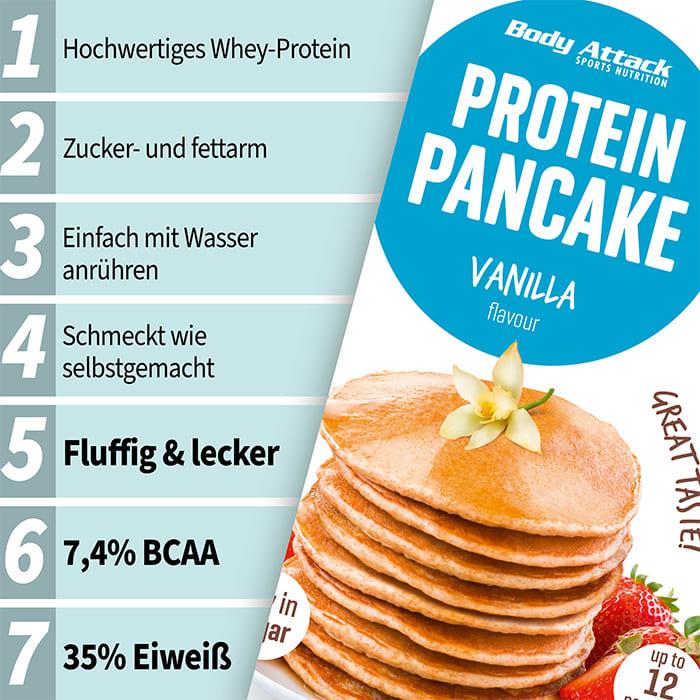 Produktbild Body Attack Protein Pancake Stevia (300g Dose) (Neutral, 1 Stk., 300 g)