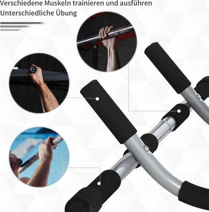 Image du produit Homcom Barre de traction pour le cadre de porte
