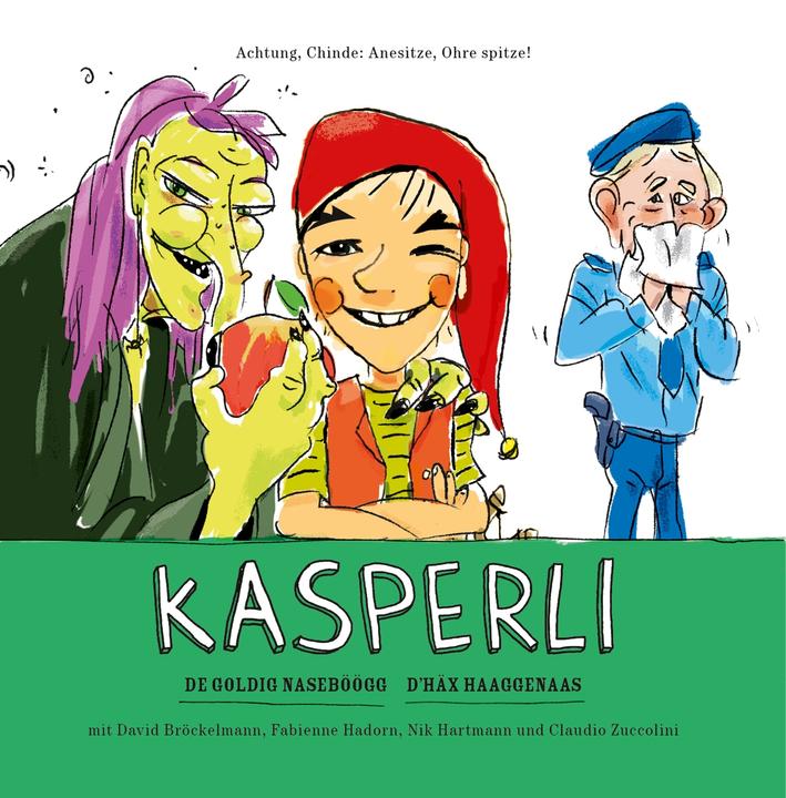 Actual product image Energetic Kasperli/De Goldig Naseböögg - D'Häx Haaggenaas (Punch and Judy)