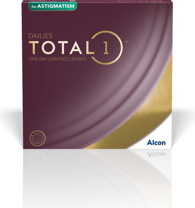Immagine prodotto Dailies Total1 per l'astigmatismo (30 Pezzo/i, Lente quotidiana, Torico)