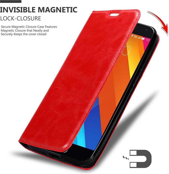Produktbild Cadorabo Book Invisible Magnet Cover (Meizu MX5)