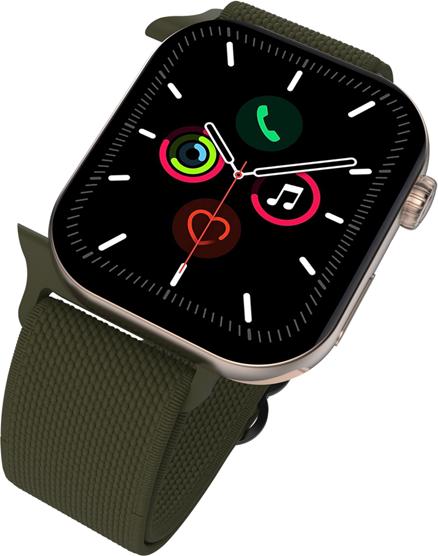 Actual product image Just in Case Stoff-Armband Urban Textura Green