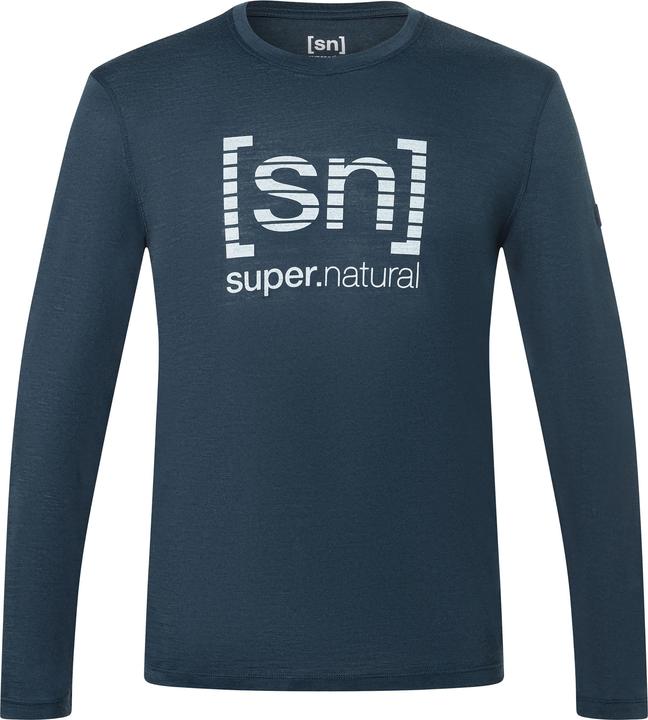 Super Natural Grid Logo L/S (L)