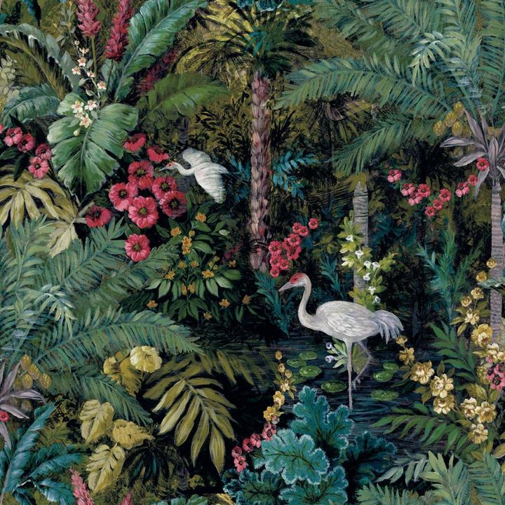 Image du produit Holden Décor - Papier peint OUTSIDE IN JUNGLE PARADISE (53 x 1000 cm)