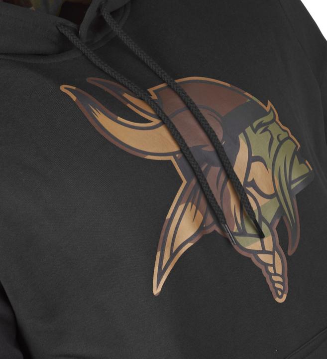 Produktbild New Era Fleece Hoody - NFL Minnesota Vikings schwarz - M (M)